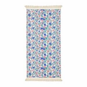 NEW LOUISE MISHA lana beach towel in blue summer meadow